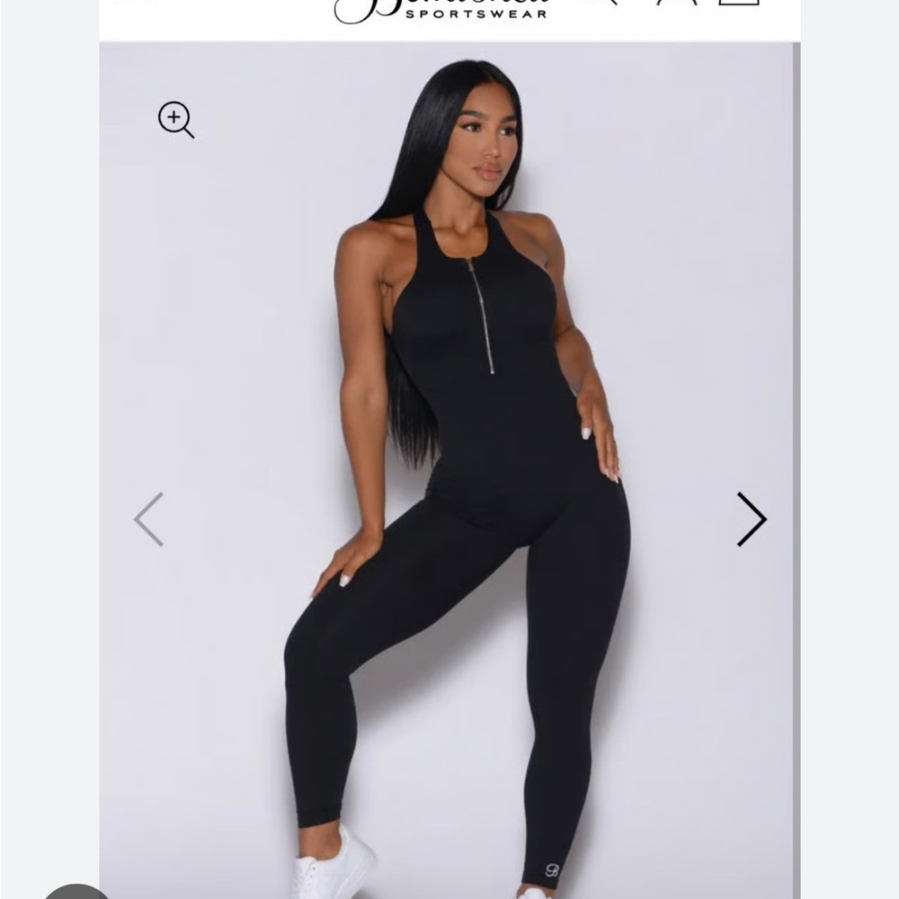 Bombshell Sportswear Black Jumpsuit